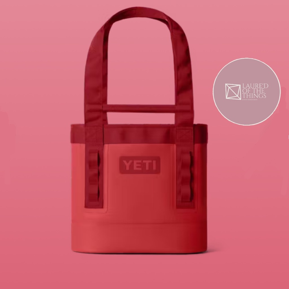 NWT YETI Camino 20 Carryall Tote Bag- Rescue Red